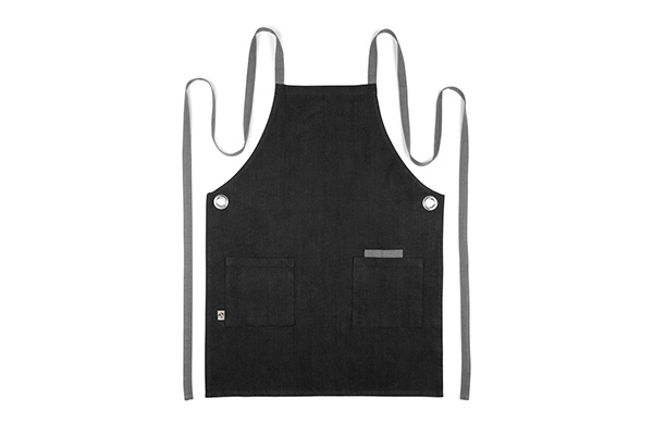 forklæde sort foran