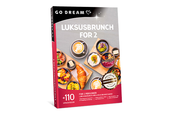 Luksusbrunch for 2 - oplevelsesgavekort