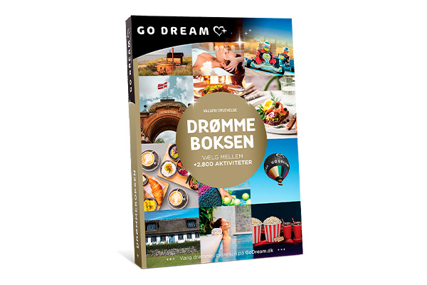 Drømmeboksen - gavekort til valgfri oplevelse