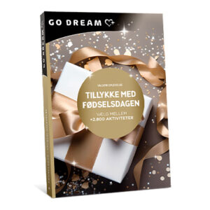 Fødselsdagsgavekort - valgfrie oplevelser