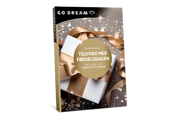 Fødselsdagsgavekort - valgfrie oplevelser