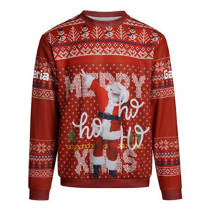 Skræddersyet julesweater med print