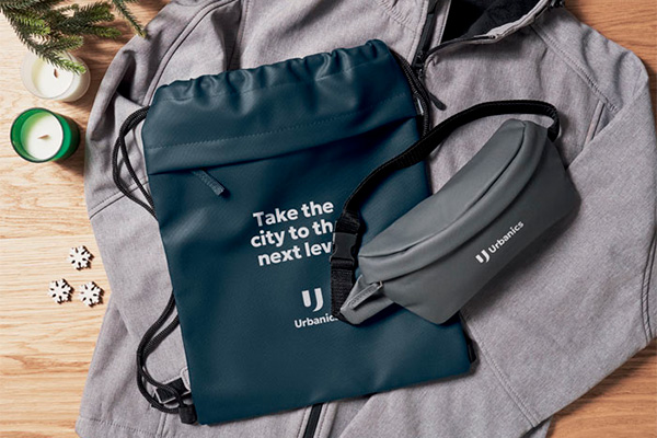 Vandtæt snøretaske med mulighed for tryk